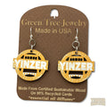 Wooden Earrings Certified Yinzer | Hypoallergenic Handmade Wooden Earrings For Daily Wear Earrings - YinzerShop