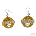Wooden Earrings Certified Yinzer | Hypoallergenic Handmade Wooden Earrings For Daily Wear Earrings - YinzerShop