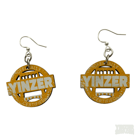 Wooden Earrings Certified Yinzer | Hypoallergenic Handmade Wooden Earrings For Daily Wear Earrings - YinzerShop