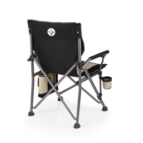 Pittsburgh Steelers - Outlander XL Camping Chair with Cooler  Picnic Time Family of Brands   