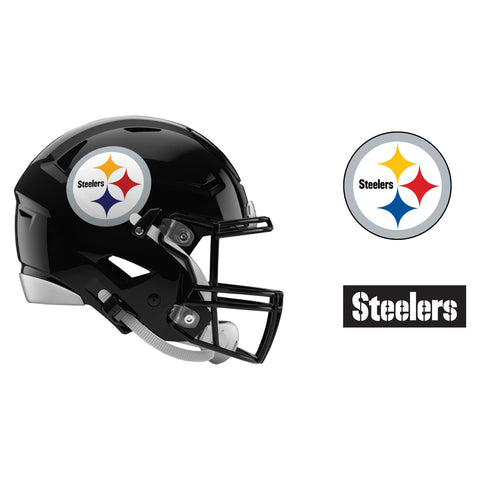 Pittsburgh Steelers - RealBig Helmet Collection - Official NFL - Reusable Vinyl Wall Decals #2