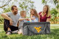 West Virginia Mountaineers - 64 Can Collapsible Cooler  Picnic Time Family of Brands   