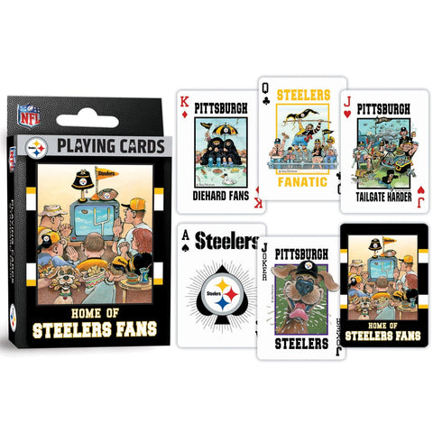 Pittsburgh Steelers Playing Cards – Official NFL 54 Card Deck With Team Logo