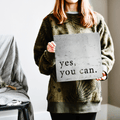 'Yes, You Can' Wall Decor Wall Decor - YinzerShop