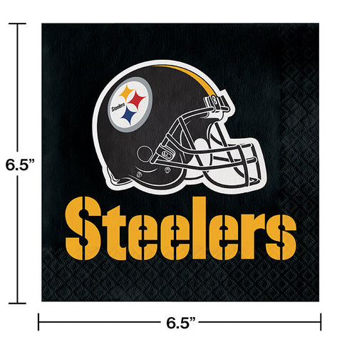 Pittsburgh Steelers Napkins (16/Pkg)