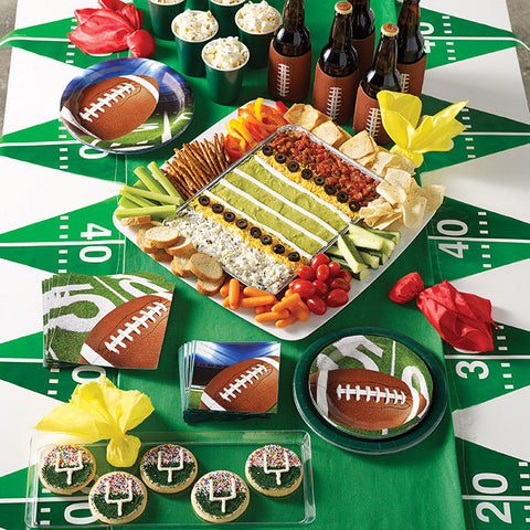 Football Party Beverage Napkins (16/Pkg)