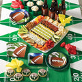 Football Party Paper Plates (8/Pkg) Sports Party Supplies PartyDecorations.com