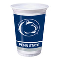 Penn State Nittany Lions 20 Oz Plastic Cups (8/Pkg) Sports Party Supplies PartyDecorations.com