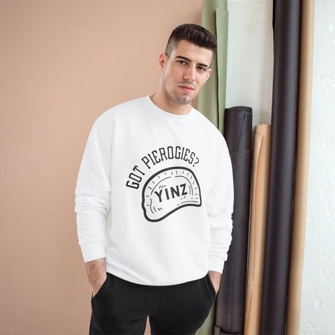 Yinz Got Pierogies? - Champion Sweatshirt Sweatshirt - YinzerShop