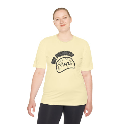 Yinz Got Pierogies? - Sport-Tek Unisex Moisture Wicking Tee T-Shirt - YinzerShop