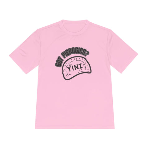 Yinz Got Pierogies? - Sport-Tek Unisex Moisture Wicking Tee T-Shirt - YinzerShop