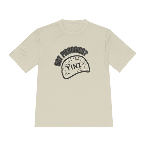 Yinz Got Pierogies? - Sport-Tek Unisex Moisture Wicking Tee T-Shirt - YinzerShop