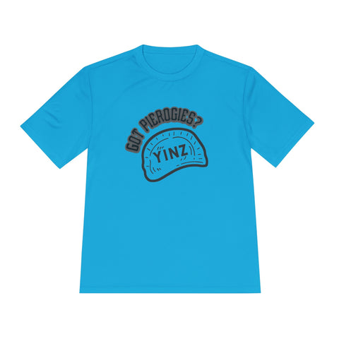 Yinz Got Pierogies? - Sport-Tek Unisex Moisture Wicking Tee T-Shirt - YinzerShop