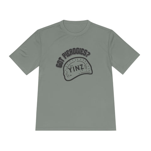 Yinz Got Pierogies? - Sport-Tek Unisex Moisture Wicking Tee T-Shirt - YinzerShop