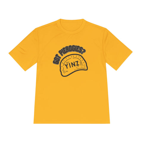 Yinz Got Pierogies? - Sport-Tek Unisex Moisture Wicking Tee T-Shirt - YinzerShop