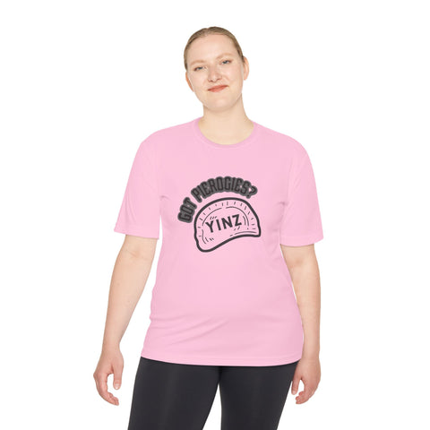 Yinz Got Pierogies? - Sport-Tek Unisex Moisture Wicking Tee T-Shirt - YinzerShop