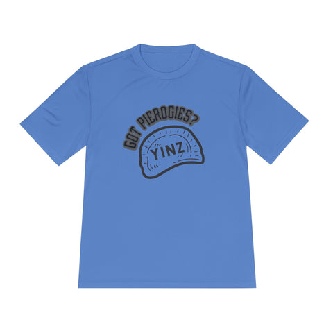 Yinz Got Pierogies? - Sport-Tek Unisex Moisture Wicking Tee T-Shirt - YinzerShop