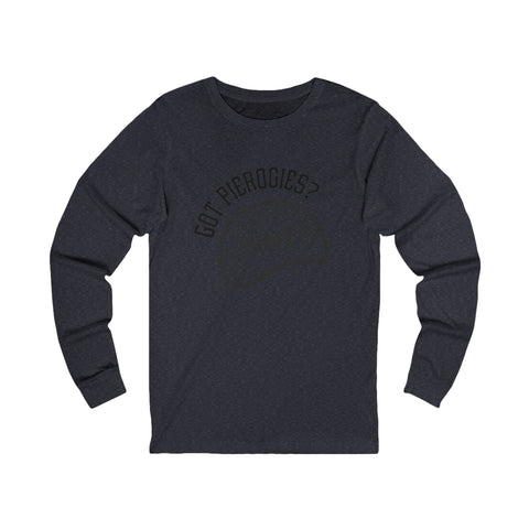 Yinz Got Pierogies? - Unisex Long Sleeve Tee Long Sleeve Shirt - YinzerShop