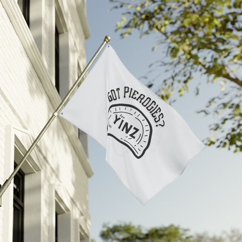 Yinz Got Pierogis? - Double Sided Flag Home Decor - YinzerShop