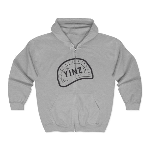Yinz Pierogi - Unisex Heavy Blend™ Full Zip Hooded Sweatshirt Hoodie - YinzerShop