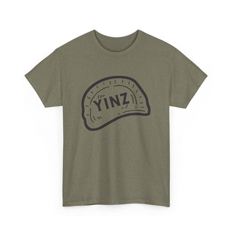 Yinz Pierogi Unisex Heavy Cotton Tee T-Shirt - YinzerShop