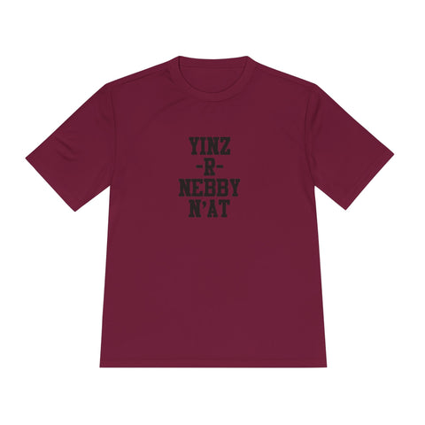 Yinz R Nebby N'at, Unisex Moisture Wicking Tee Casual T-Shirt - YinzerShop