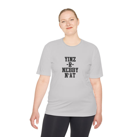 Yinz R Nebby - Sport-Tek Unisex Moisture Wicking Tee T-Shirt - YinzerShop