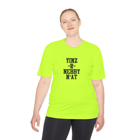 Yinz R Nebby - Sport-Tek Unisex Moisture Wicking Tee T-Shirt - YinzerShop