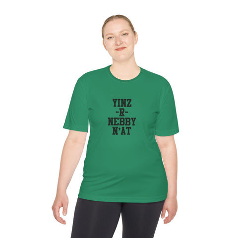 Yinz R Nebby - Sport-Tek Unisex Moisture Wicking Tee T-Shirt - YinzerShop