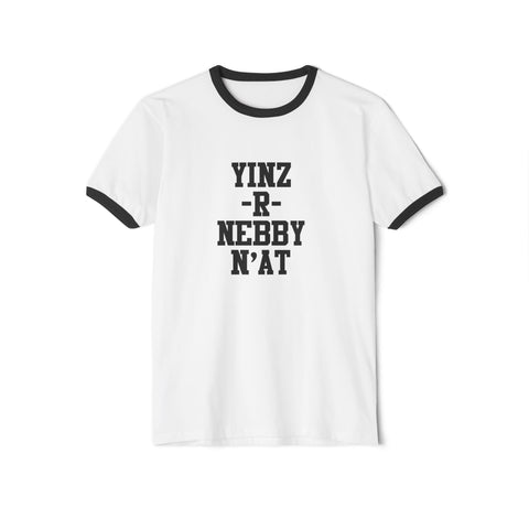 Yinz R Nebby - Unisex Cotton Ringer T-Shirt T-Shirt - YinzerShop
