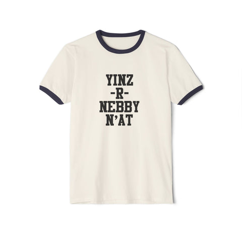 Yinz R Nebby - Unisex Cotton Ringer T-Shirt T-Shirt - YinzerShop