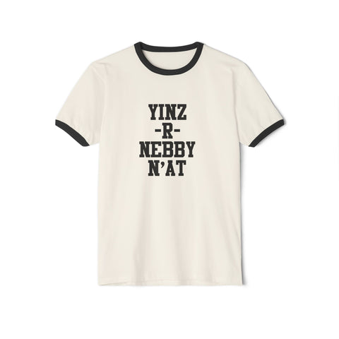 Yinz R Nebby - Unisex Cotton Ringer T-Shirt T-Shirt - YinzerShop