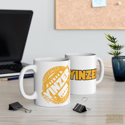 Yinzer Certified Coffee Mug 11oz Mug Printify   