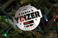 Yinzer Christmas Ornament – Hand Polished Steel Holiday Tree Decoration Gift Christmas Tree Ornament - YinzerShop