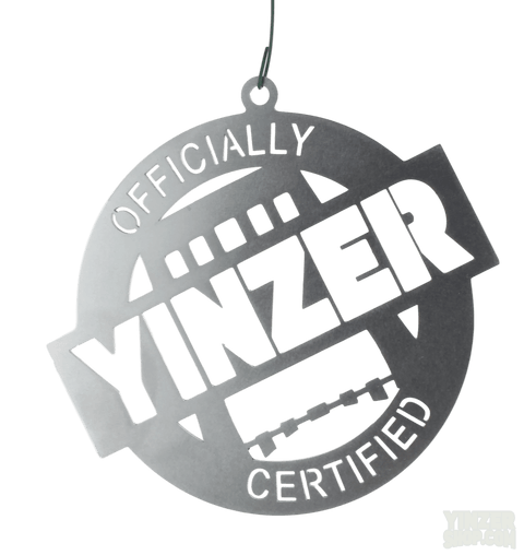Yinzer Christmas Ornament – Hand Polished Steel Holiday Tree Decoration Gift Christmas Tree Ornament - YinzerShop