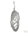 Yinzer Christmas Ornament – Hand Polished Steel Holiday Tree Decoration Gift Christmas Tree Ornament - YinzerShop