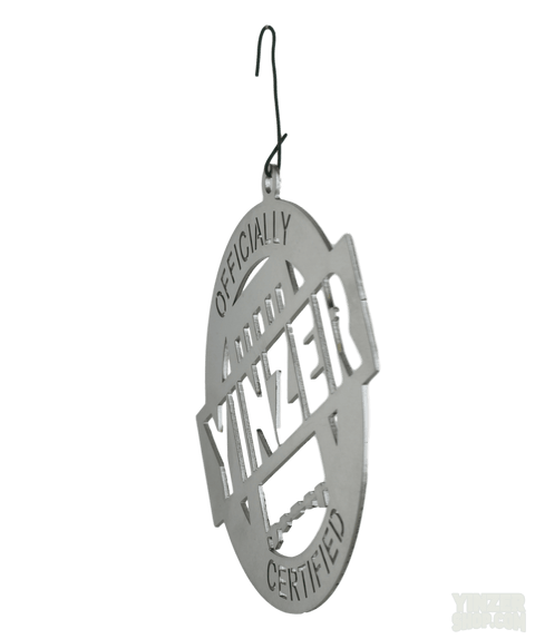 Yinzer Christmas Ornament – Hand Polished Steel Holiday Tree Decoration Gift Christmas Tree Ornament - YinzerShop