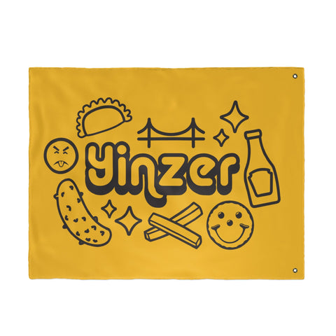 Yinzer Collage - Double Sided Flag Home Decor - YinzerShop