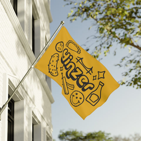 Yinzer Collage - Double Sided Flag Home Decor - YinzerShop