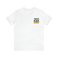 Pittsburgh Yinzer Dad T-shirt - Graphic on the Back T-Shirt Printify White S 