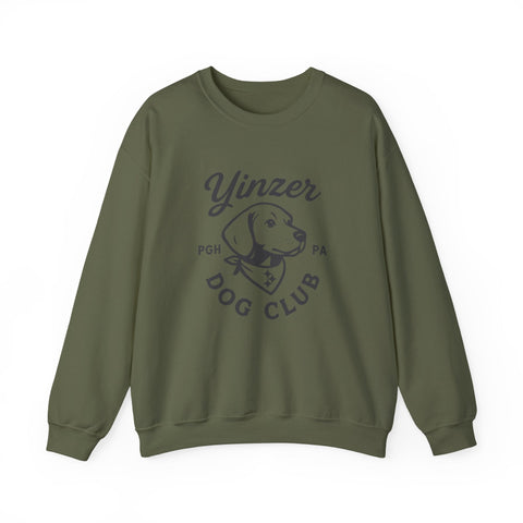 Yinzer Dog Club - Heavy Blend™ Crewneck Sweatshirt Sweatshirt - YinzerShop