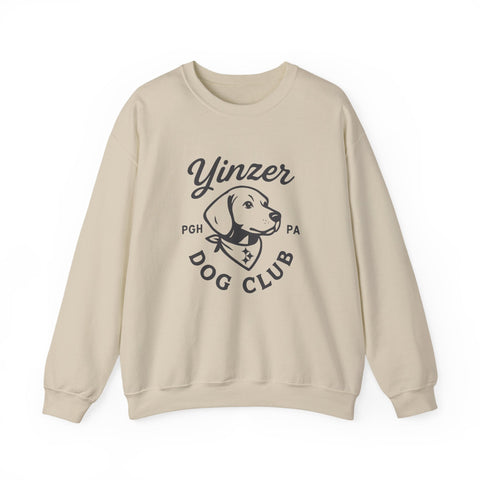Yinzer Dog Club - Heavy Blend™ Crewneck Sweatshirt Sweatshirt - YinzerShop