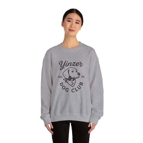 Yinzer Dog Club - Heavy Blend™ Crewneck Sweatshirt Sweatshirt - YinzerShop