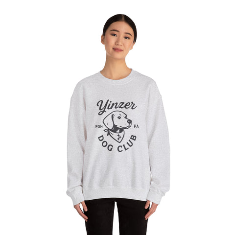 Yinzer Dog Club - Heavy Blend™ Crewneck Sweatshirt Sweatshirt - YinzerShop