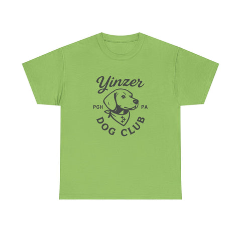 Yinzer Dog Club - Unisex Heavy Cotton Tee T-Shirt - YinzerShop
