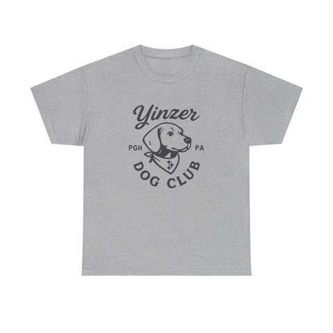 Yinzer Dog Club - Unisex Heavy Cotton Tee T-Shirt - YinzerShop