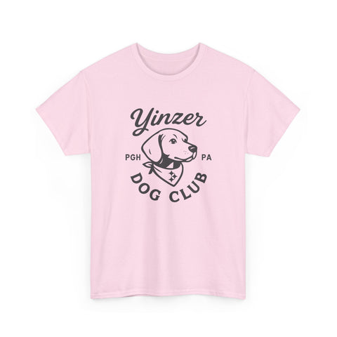 Yinzer Dog Club - Unisex Heavy Cotton Tee T-Shirt - YinzerShop
