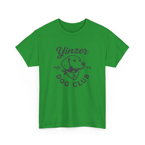 Yinzer Dog Club - Unisex Heavy Cotton Tee T-Shirt - YinzerShop