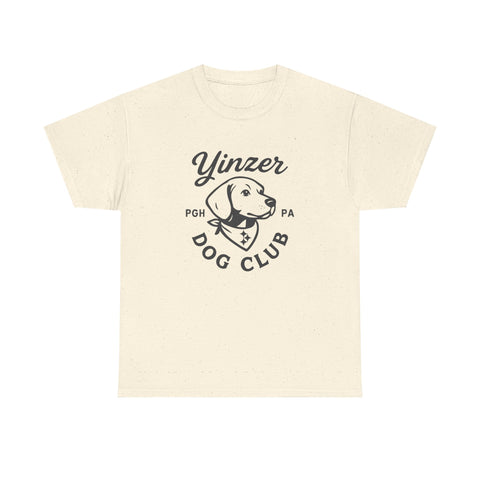 Yinzer Dog Club - Unisex Heavy Cotton Tee T-Shirt - YinzerShop
