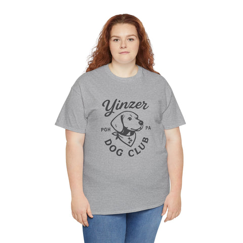 Yinzer Dog Club - Unisex Heavy Cotton Tee T-Shirt - YinzerShop